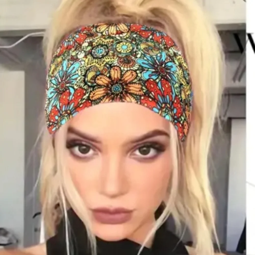 Floral Boho Multicolor Headband